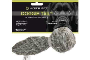 doggie tail interactive dog toy